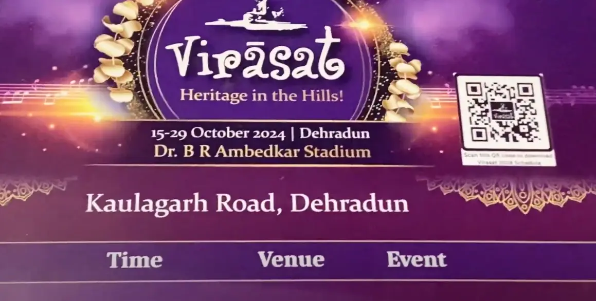 virasat Festival Dehradun 2024 Cultural Heritage and 30th Anniversary
